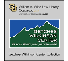 Getches-Wilkinson Center Distinguished Lecture Series
