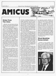 Amicus (Vol. 4, No. 5; Fall 1981)