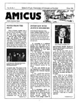 Amicus (Vol. 9, No. 1; Winter 1986)