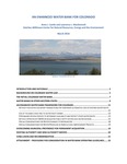 An Enhanced Water Bank for Colorado by Anne J. Castle and Lawrence J. MacDonnell