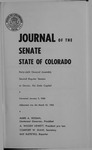 Journal of the Senate State of Colorado: Forty-sixth General Assembly Second Regular Session at Denver, the State Capitol by Colorado General Assembly