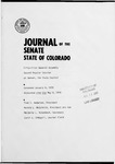 Journal of the Senate State of Colorado: Fifty-first General Assembly Second Regular Session at Denver, the State Capitol by Colorado General Assembly