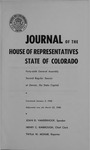 Journal of the House of Representatives State of Colorado: Forty-sixth General Assembly Second Regular Session at Denver, the State Capital by Colorado General Assembly