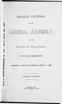 Senate Journal of the General Assembly of the State of Colorado, Fourth Session, Convened at the City of Denver, January 3, 1883.