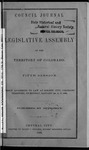 Council Journal of the Legislative Assembly of the Territory if Colorado: Fifth Session. Begun According to Law at Golden City, Colorado Territory, on Monday, January 1ST, A. D. 1866.