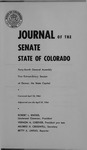 Journal of the Senate State of Colorado: Forty-fourth General Assembly First Extraordinary Session at Denver, the State Capital