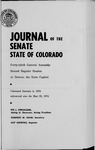 Journal of the Senate State of Colorado: Forty-ninth General Assembly Second Regular Session at Denver, the State Capitol