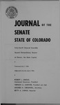 Journal of the Senate State of Colorado: Forty-fourth General Assembly Second Extraordinary Session at Denver, the State Capital