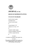 Journal of the House of Representatives State of Colorado: Sixty-first General Assembly First Regular Session at Denver, the State Capitol by Colorado General Assembly