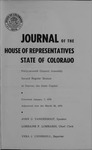 Journal of the House of Representatives State of Colorado: Forty-seventh General Assembly Second Regular Session at Denver, the State Capitol by Colorado General Assembly