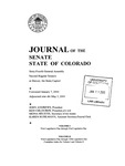 Journal of the Senate State of Colorado: Sixty-Fourth General Assembly Second Regular Session at Denver, the State Capitol by Colorado General Assembly