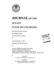 Journal of the Senate State of Colorado: Sixty-Ninth General Assembly First Regular Session at Denver, the State Capitol