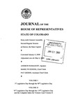 Journal of the House of Representatives State of Colorado: Sixty-sixth General Assembly Second Regular Session at Denver, the State Capitol