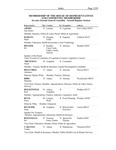 Membership of the House of Representatives and Committee Membership: Seventy-Second Generaly Assembly - Second Regular Session by Colorado General Assembly