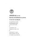 Journal of the House of Representatives State of Colorado: Sixty-eighth General Assembly First Extraordinary Session at Denver, the State Capitol