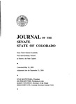 Journal of the Senate State of Colorado: Sixty-Third General Assembly First Extraordinary Session at Denver, the State Capitol by Colorado General Assembly