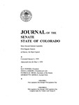 Journal of the Senate State of Colorado: Sixty-Second General Assembly First Regular Session at Denver, the State Capitol by Colorado General Assembly