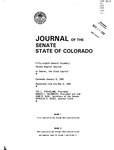 Journal of the Senate State of Colorado: Fifty-eighth General Assembly Second Regular Session at Denver, the State Capitol by Colorado General Assembly