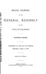 House Journal of the General Assembly of the State of Colorado: Eleventh Session. Convened at the City of Denver, Wednesday, January 6, 1897.