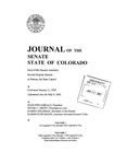 Journal of the Senate State of Colorado: Sixty-Fifth General Assembly Second Regular Session at Denver, the State Capitol