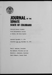 Journal of the Senate State of Colorado: Fiftieth General Assembly First Extraordinary Session at Denver, the State Capitol