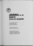 Journal of the Senate State of Colorado: Fifty-third General Assembly Second Regular Session at Denver, the State Capitol