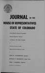 Journal of the House of Representatives State of Colorado: Forty-fourth General Assembly Second Regular Session at Denver, the State Capital