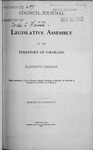 Council Journal of the Legislative Assembly of the Territory of Colorado Eleventh Session.: Begun according to Law at Denver, Colorado Territory, on Monday, the third day of January, A. D. 1876.