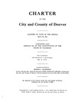 Charter of the City and County of Denver: 1960 Compilation with Amendments to May 19, 1959