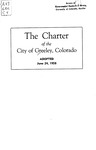 The Charter of the City of Greeley, Colorado: Adopted June 24, 1958