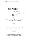 Charter and Code of Boulder, Colorado