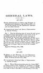 To Amend an Act Entitled "An Act Requireing [Requiring] Clerks of District Courts to give Bond, Approved August 15th. 1862." by Colorado General Assembly