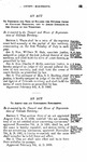 To Prescribe the Time of Holding the Supreme Court of Colorado Territory, and to Assign Districts to the Judges of the Territory.