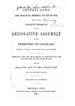 Title Page by Colorado General Assembly