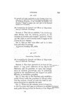 To extend and make applicable to the County of Las Animas, an act entitled, 