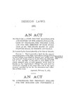 To provide a fund for the maintenance and support of the Agricultural College of Colorado, the college farm, and for the erection of such buildings as by the State Board of Agriculture shall be deemed advisable.