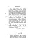 Making an appropriation to pay the unpaid expenses of the constitutional convention of the late territory of Colorado which convened in the city of Denver, Colorado, in the 20th day of December, A.D. 1875.