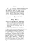 Relating to the competency of witnesses in civil action and criminal prosecution, and other judicial proceedings, and to repeal certain sections of chapter one hundred and four of the General laws of the state of Colorado.