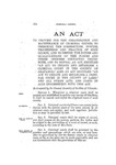 To provide for the organization and maintenance of criminal courts; to prescribe the jurisdiction, powers, proceedings and practice of such courts, and to define the duties and qualifications of the judges and other officers connected therewith, and to repeal an act, entitled 