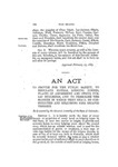 To provide for the public safety, to regulate hotels, lodging houses, places of amusement and other public buildings, and to prescribe the manner in which they shall be constructed and requiring fire escapes therein.