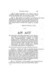 To provide for the creation and organization of superior courts in cities, and incorporated towns; to prescribe the jurisdiction, powers, proceedings and practice of such courts, and to define the duties and qualification of the judges and other officers connected therewith.