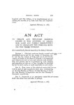 To create and establish criminal courts in the counties of Arapahoe, Lake and Pueblo respectively and to designate the time for holding the terms thereof.