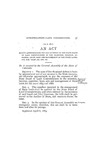 Making appropriations for the expenses of the state board of land commissioners in the selection, location, appraisal, lease, sale and management of the state lands, for the years 1885 and 1886.