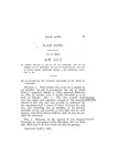 To amend section (1) one of an act entitled, "An act to amend an act entitled, 'An act to incorporate the city of Black Hawk,'" approved March 11, 1864, approved February 10, 1865. by Colorado General Assembly