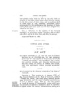 To amend sections 51, 56, and 58, and to repeal section 57, of chapter CIX., of the General Statutes of the State of Colorado, entitled 