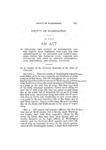 To establish the county of Washington and the county seat thereof; providing for the appointment of its precinct and county officers; fixing the terms of court therein, and attaching the same to certain representative, senatorial and judicial districts. by Colorado General Assembly