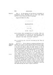 Regulating the distribution of water, the superintendence of canals or ditches used for the purposes of irrigation, and providing a penalty for the violation thereof.