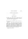 To repeal and amend section ninety-nine (99) of chapter XXIII. of the General Statutes, entitled 