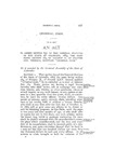 To amend section 852 of the General Statutes of the State of Colorado, 1883, the same being section 164, of division X., of chapter XXV. thereof, entitled 