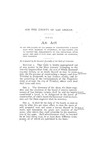 To aid the county of Las Animas in constructing a wagon road from Trinidad to Stonewall, in said county, and to protect the embankments of the Purgatoire River along the line of said road, and making an appropriation therefor.